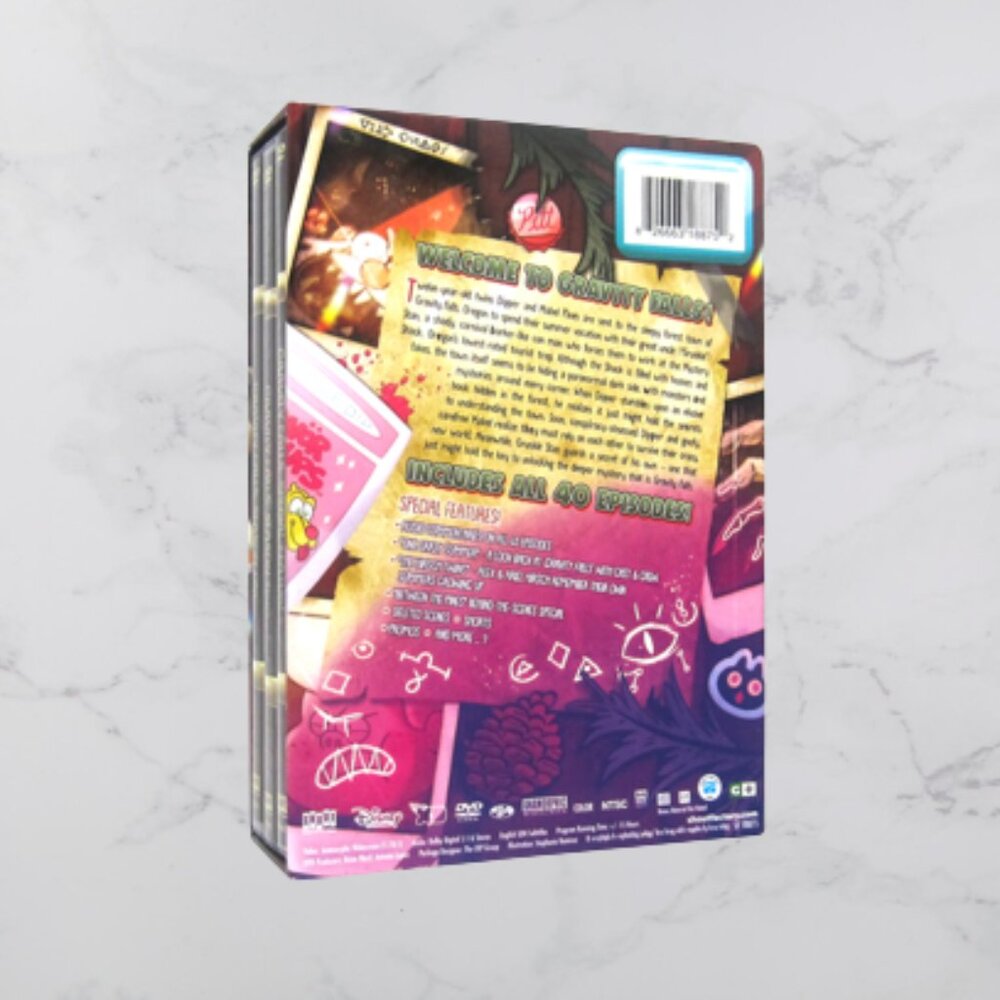 Gravity Falls: the Complete Series Season 1-3 (DVD, 2018, 7-Disc Set) - Picture 3 of 4